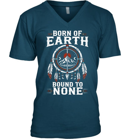 BORN OF EARTH BOUND TO NONE
