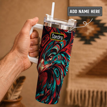 Eagle Storm Spirit Personalized Tumbler