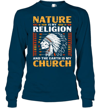 NATURE IS MY  RELIGION AND THE EARTH IS MY CHURCH