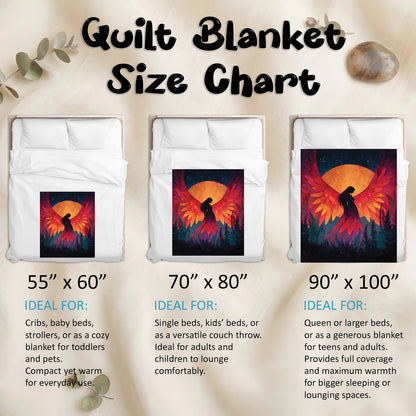 Sacred Moon Woman Personalized Premium Blanket