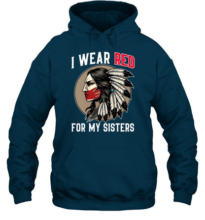 I WEAR RED FOR MY SISTERS