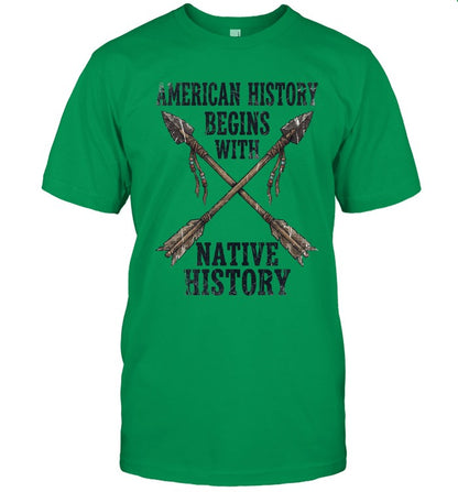 AMERICAN HISTORY BEGINS WITH NATIVE HISTORY