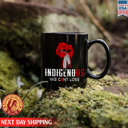 We Can Lost Indigenous Ceramic Coffee Mug