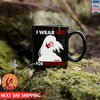 I Wear Red For My Sister , MMIW Indigenous Ceramic Coffee Mug