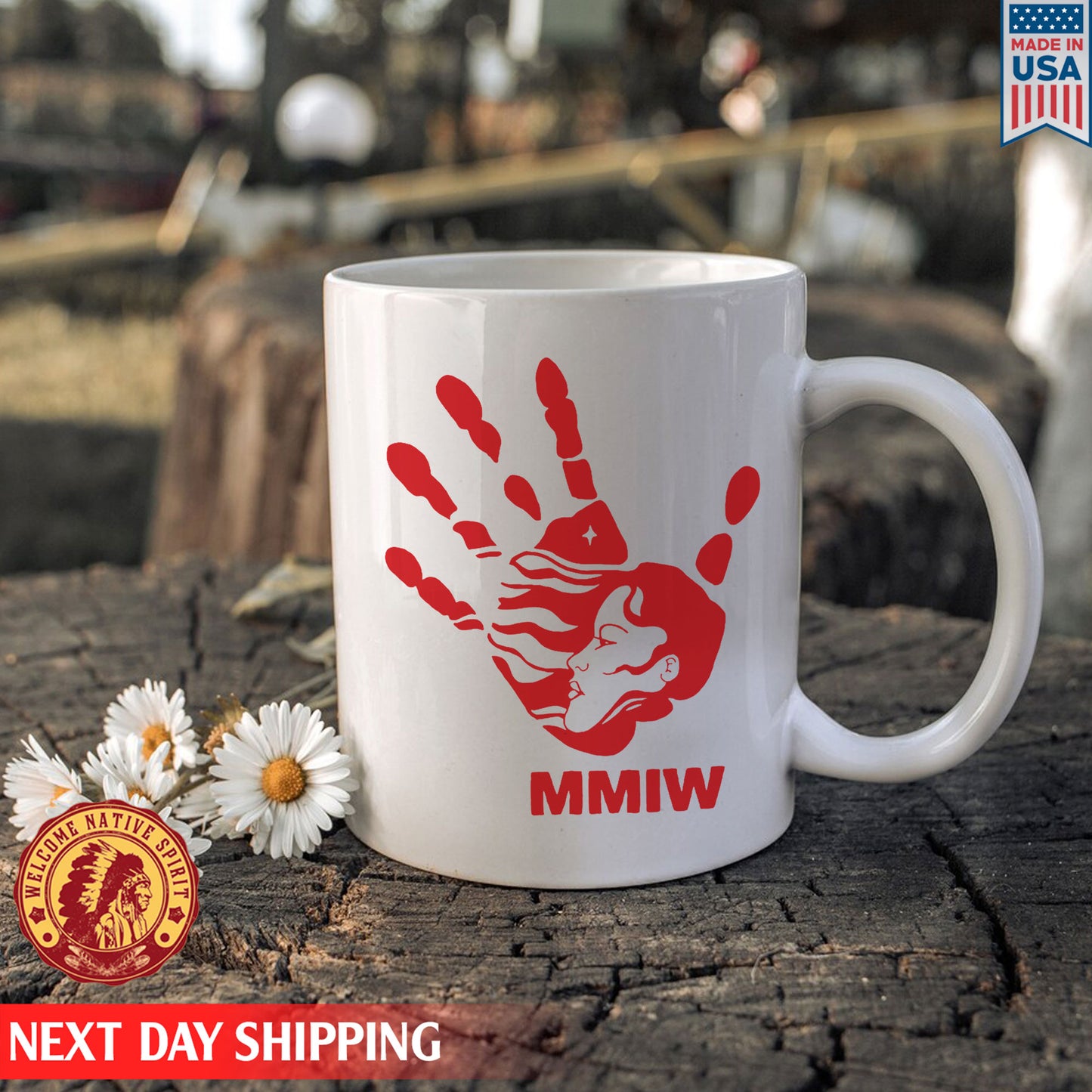 MMIW Indigenous Ceramic Coffee Mug