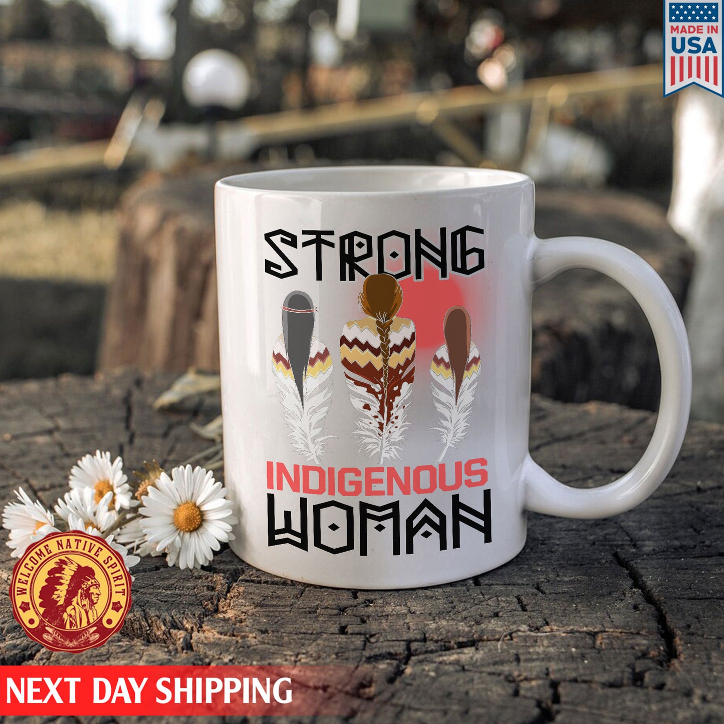 Missing Murder Indigenous Women Ceramic Coffee Mug