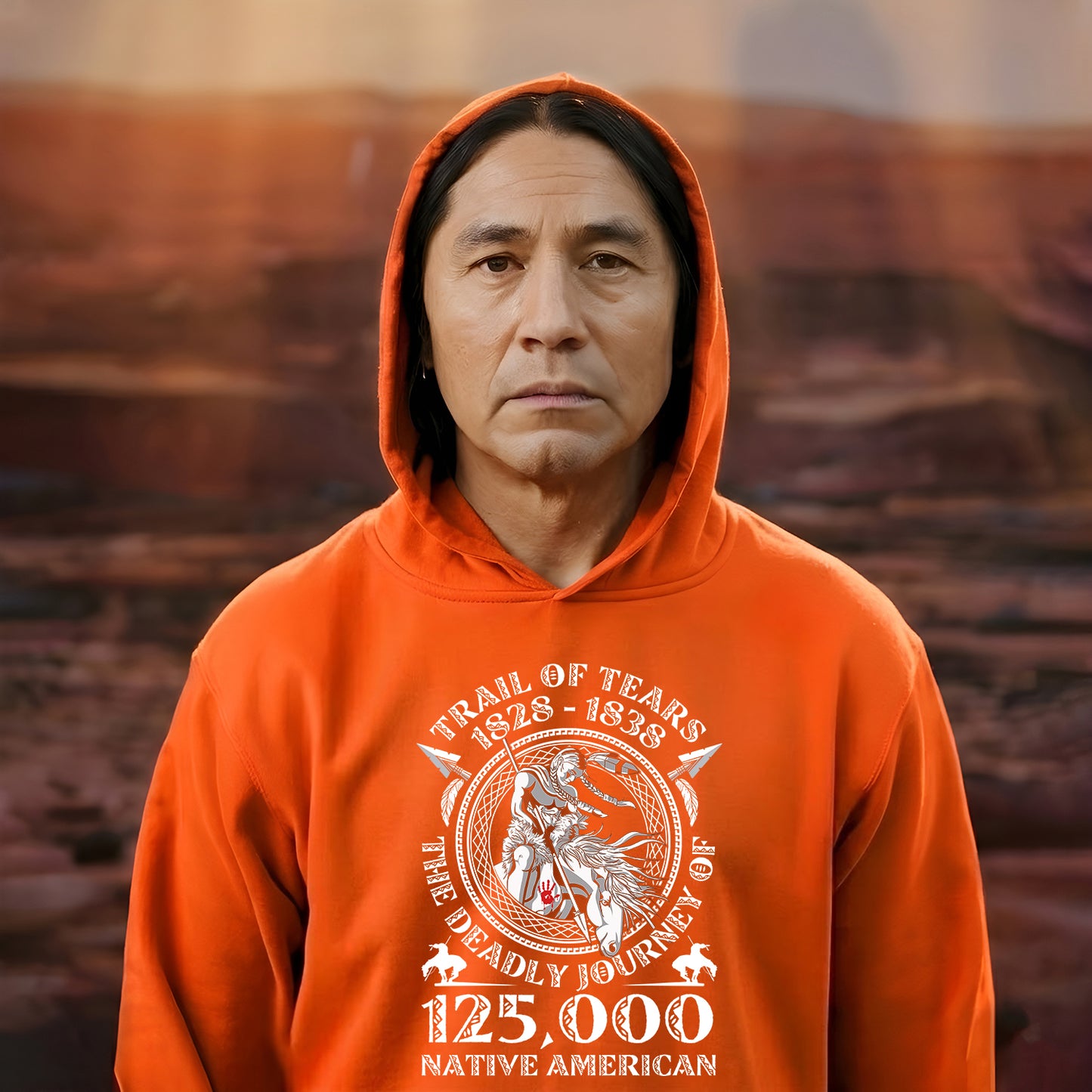Trail Of Tears The Deadly Journey 125000 Native American T-Shirt