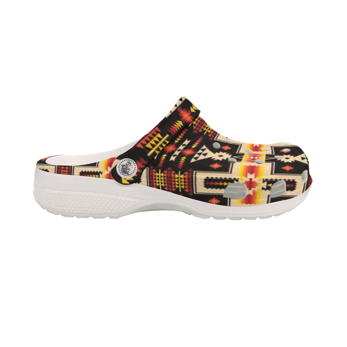 Nastou Crocさん専用.8 Native Pattern Clog Shoes For Adult and Kid 89155 New