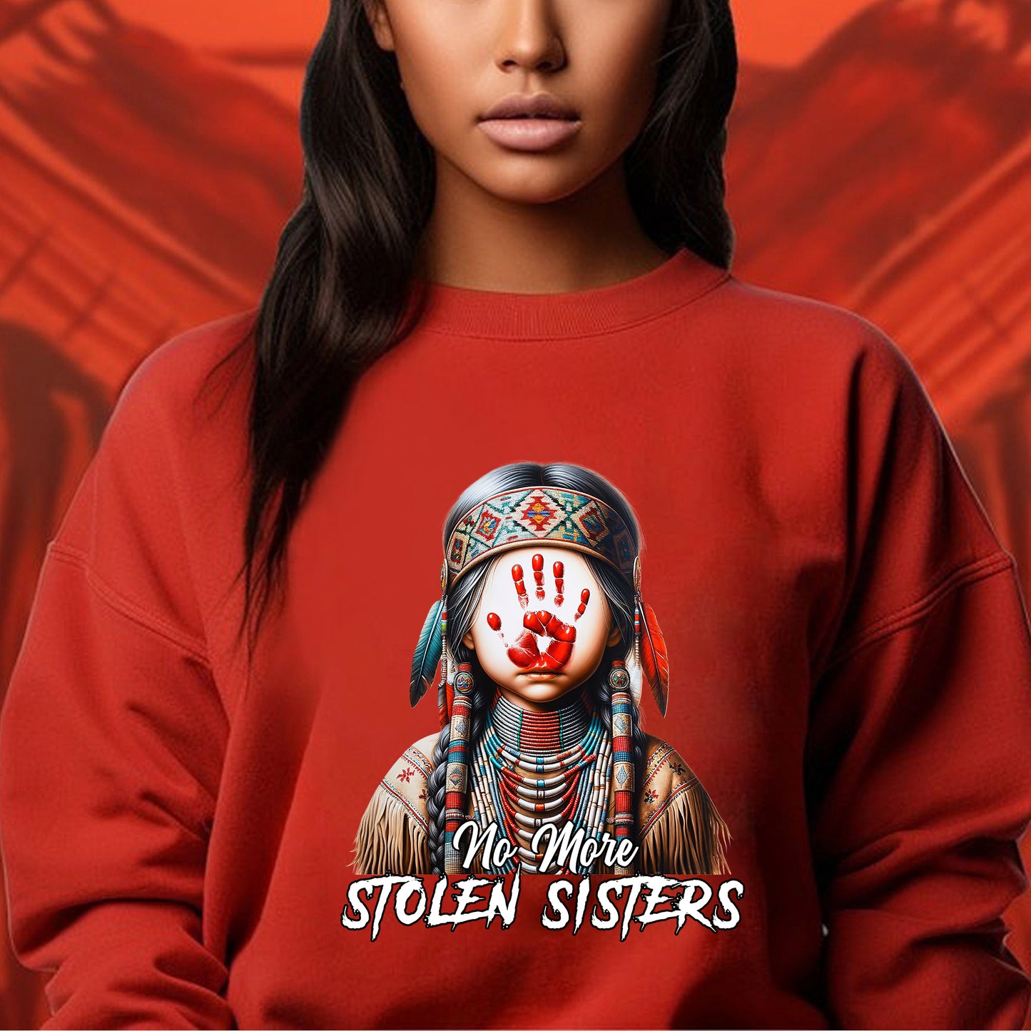 MMIW No More Stolen Sisters No Face Unisex T-Shirt/Hoodie/Sweatshirt