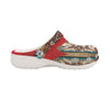 Native Pattern Clog Shoes For Adult and Kid 89160 New