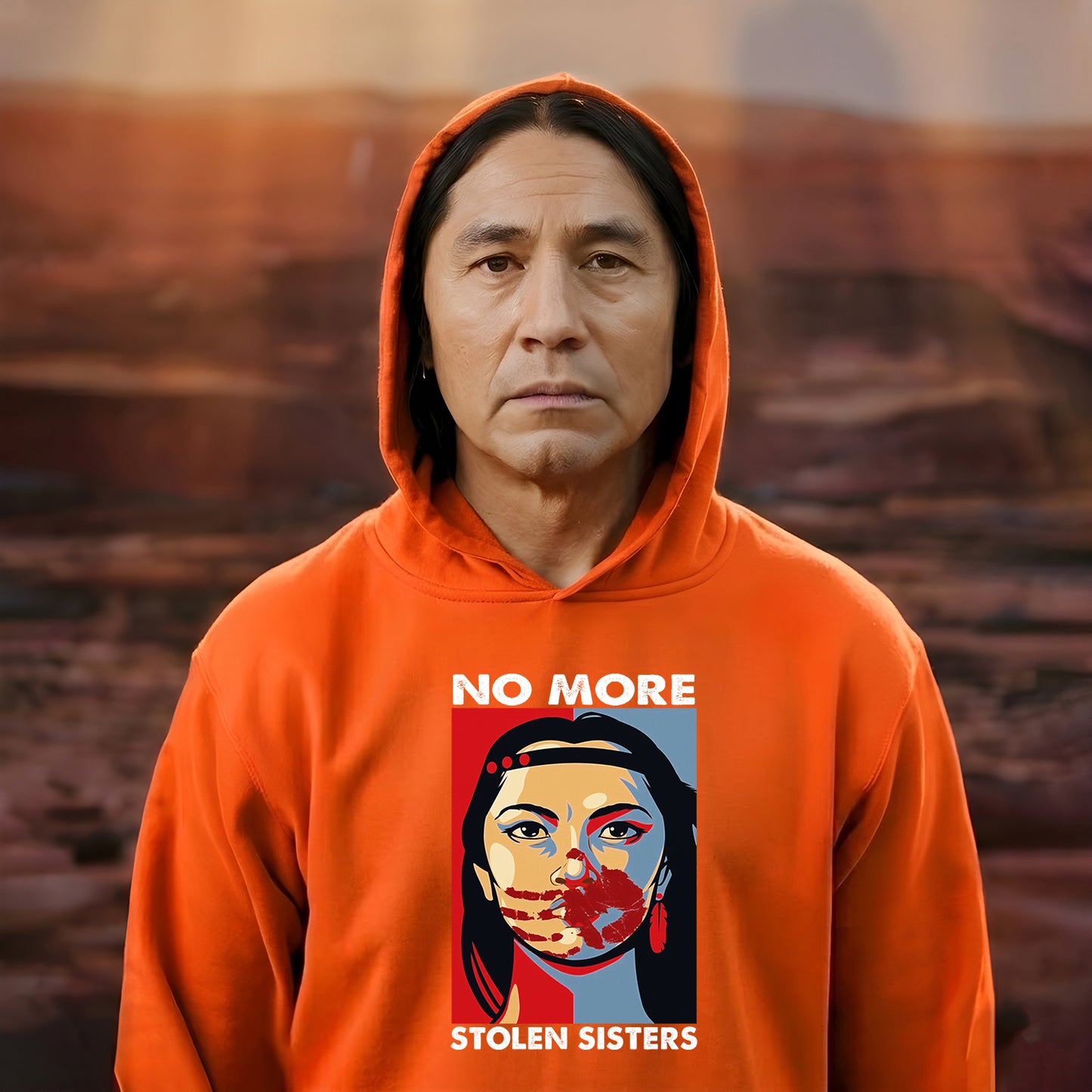 I Wear Red For My Sister Heart, No More Stolen Sisters MMIW Shirts
