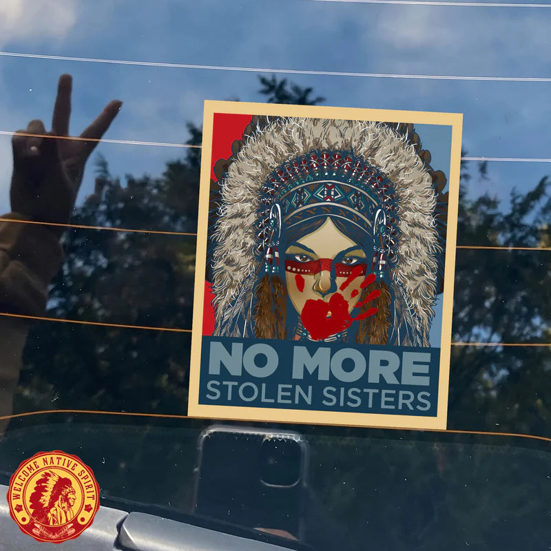 No More Stolen Sisters Car Decal