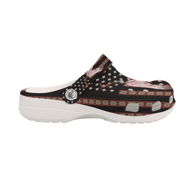 Native Pattern Clog Shoes For Adult and Kid 89147 New