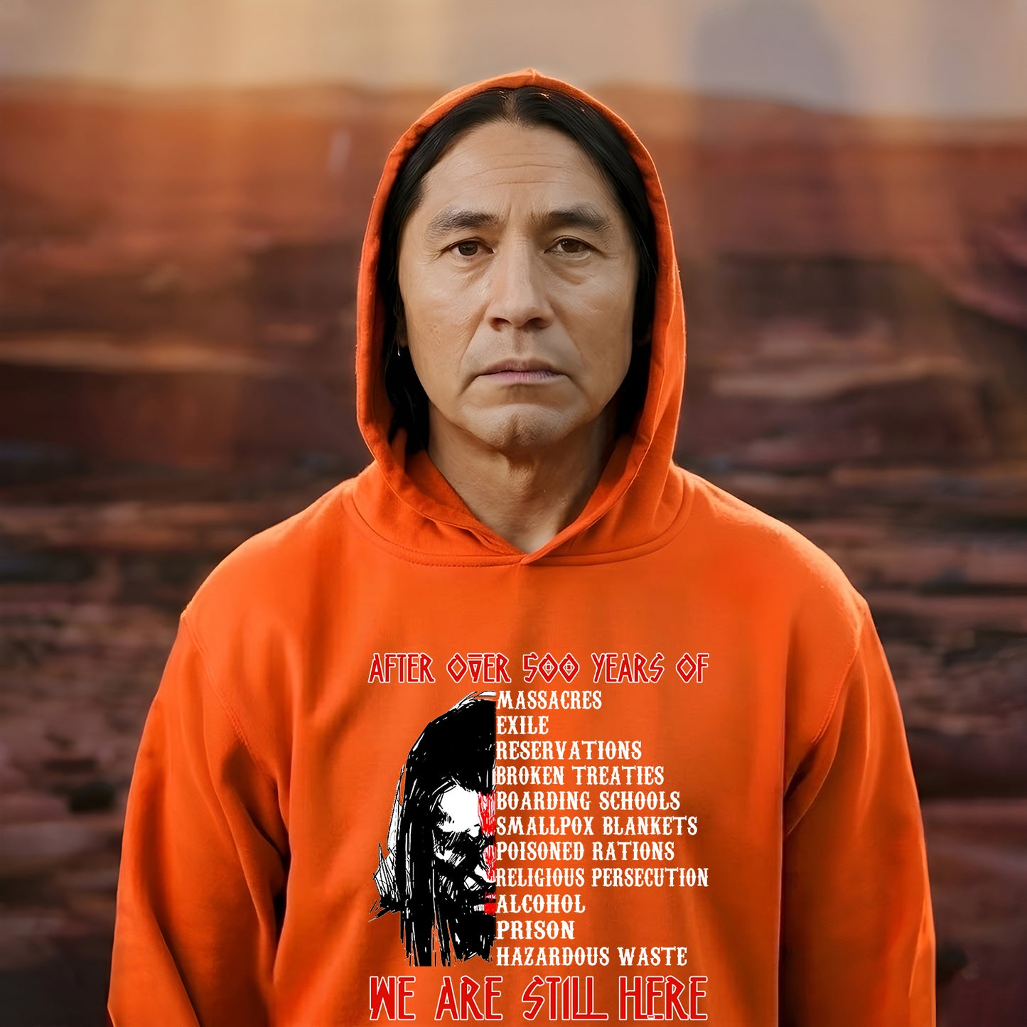 After Over 500 Years We Are Still Here Shirt For Native American