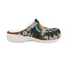 Native Pattern Clog Shoes For Adult and Kid 89168 New