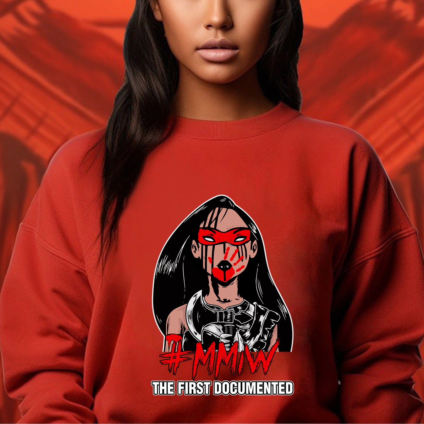 MMIW - The First Documented Red Hand Indigenous Women Shirt