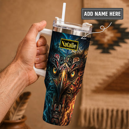 Eagle Thunder Spirit Personalized Tumbler