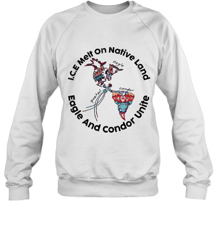 I.C.E MELT ON NATIVE LAND - EAGLE AND CONDOR UNITE