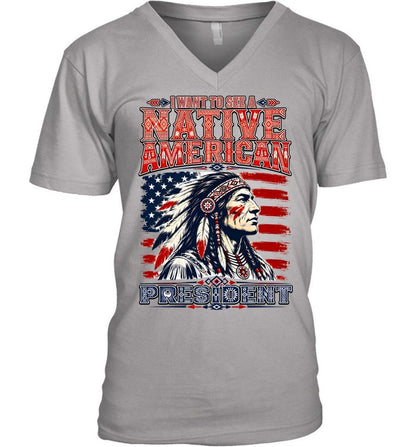 I WANT TO SEE NATIVE AMERICAN PRESIDENT
