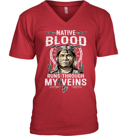 NATIVE BLOOD RUNS THROUGH MY VEINS