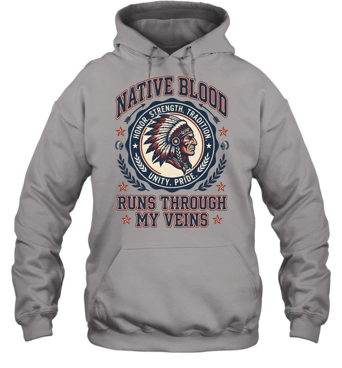 NATIVE BLOOD RUNS THROUGH MY VEINS