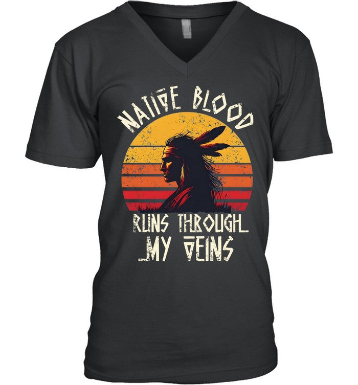 NATIVE BLOOD RUNS THROUGH MY VEINS