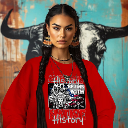 American history begins with native history