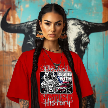American history begins with native history