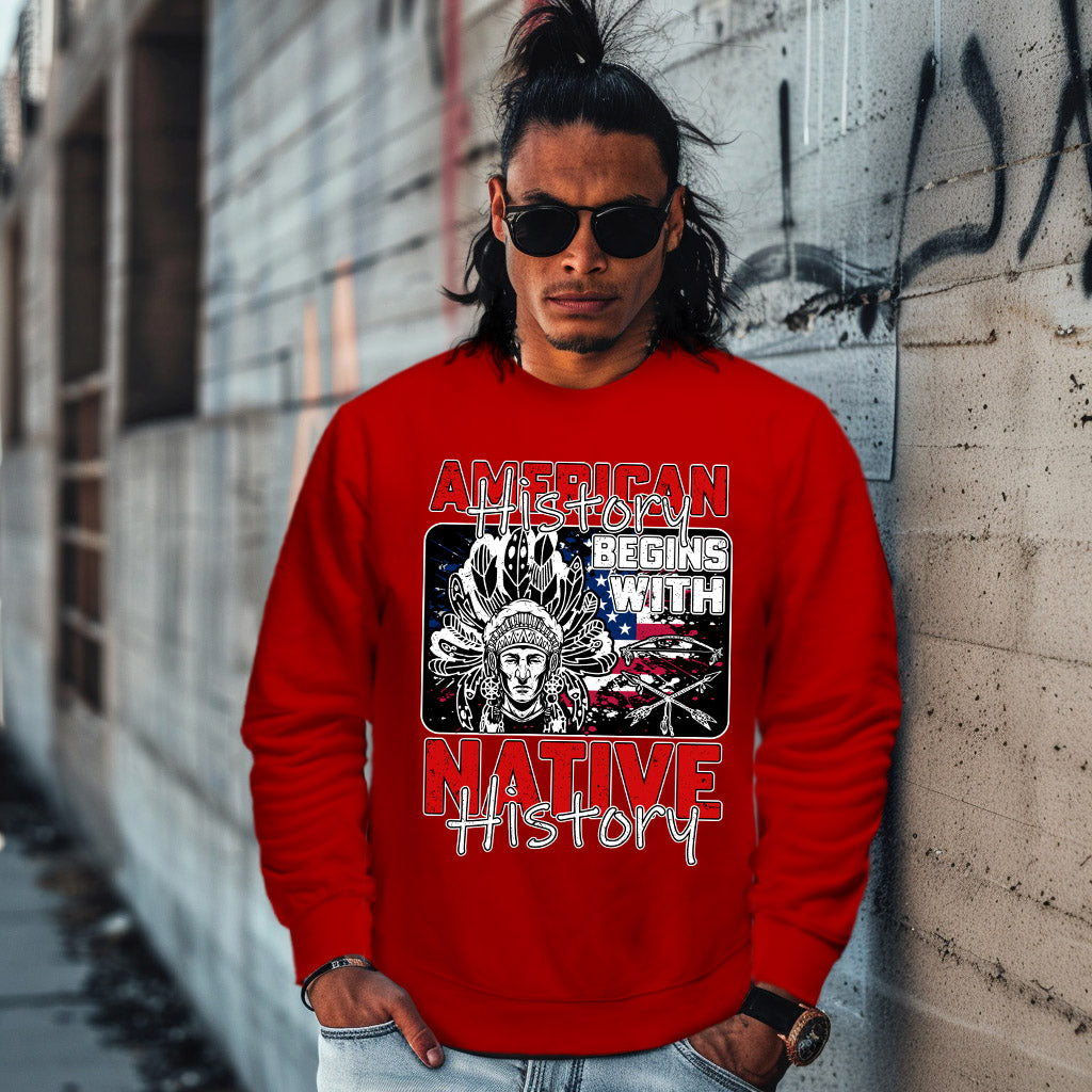 American history begins with native history