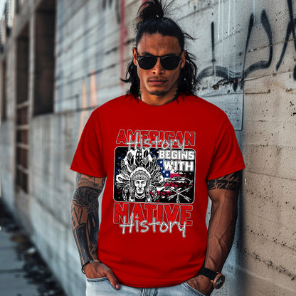 American history begins with native history