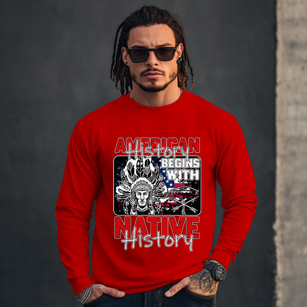 American history begins with native history