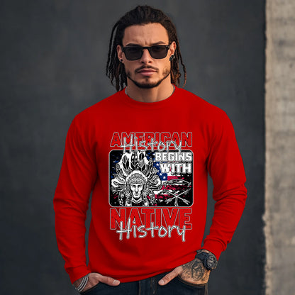 American history begins with native history