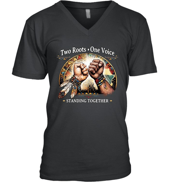 Two Roots, One Voice, STANDING TOGETHER - TWO SIDES