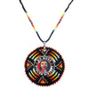 SALE 50% OFF - MMIW No More Stolen Sister Sunburst Handmade Beaded Wire Necklace Pendant For Women