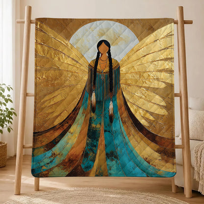 Sacred Winged Woman Personalized Premium Blanket