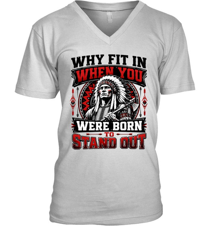 WHY FIT IN WHEN YOU WERE BORN TO STAND OUT