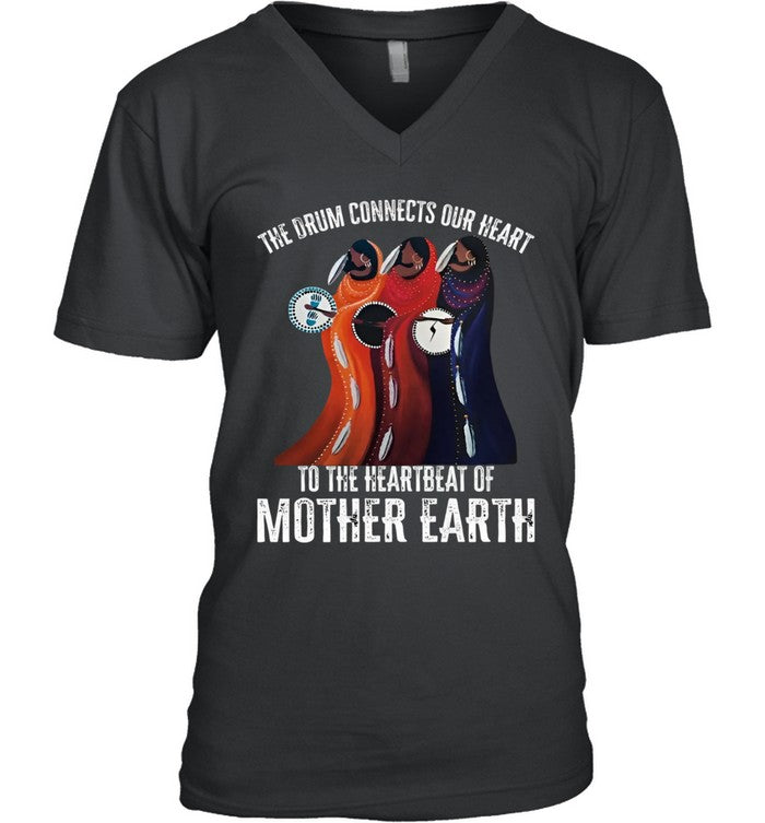 THE DRUM CONNECTS OUR HEART TO THE HEARTBEAT OF MOTHER EARTH