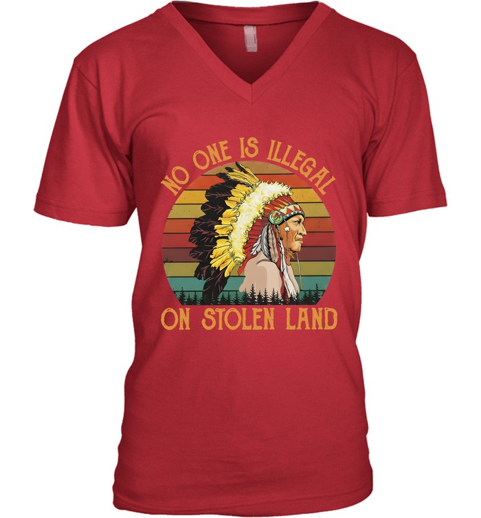 NO ONE IS ILLEGAL ON STOLEN LAND