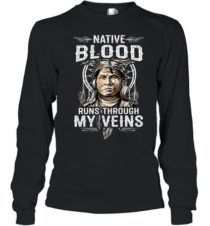 NATIVE BLOOD RUNS THROUGH MY VEINS