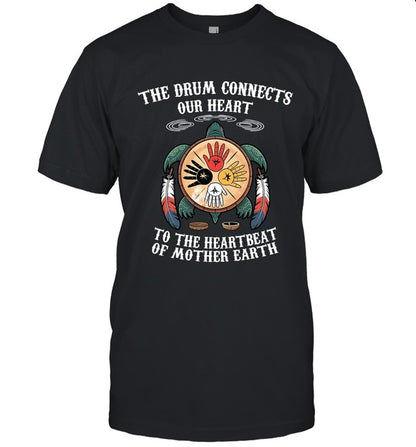 THE DRUM CONNECTS OUR HEART TO THE  HEARTBEAT OF MOTHER EARTH