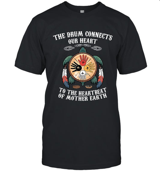 THE DRUM CONNECTS OUR HEART TO THE  HEARTBEAT OF MOTHER EARTH