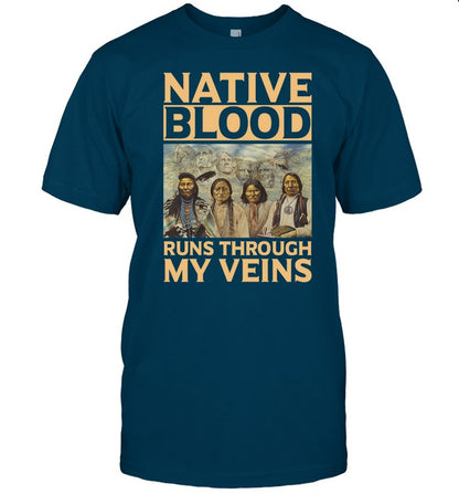 NATIVE BLOOD RUNS THROUGH MY VEINS