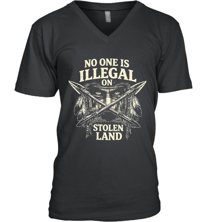 NO ONE IS ILLEGAL ON STOLEN LAND