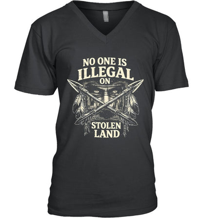 NO ONE IS ILLEGAL ON STOLEN LAND