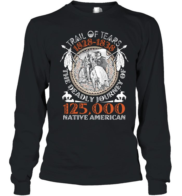 TRAIL OF TEARS 1828-1838 125,000 NATIVE AMERICAN