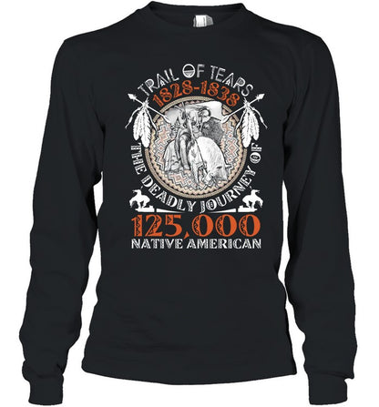 TRAIL OF TEARS 1828-1838 125,000 NATIVE AMERICAN