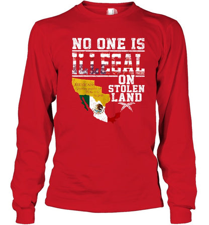 NO ONE IS ILLEGAL ON STOLEN LAND
