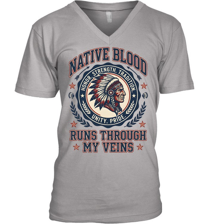 NATIVE BLOOD RUNS THROUGH MY VEINS