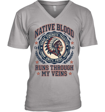 NATIVE BLOOD RUNS THROUGH MY VEINS