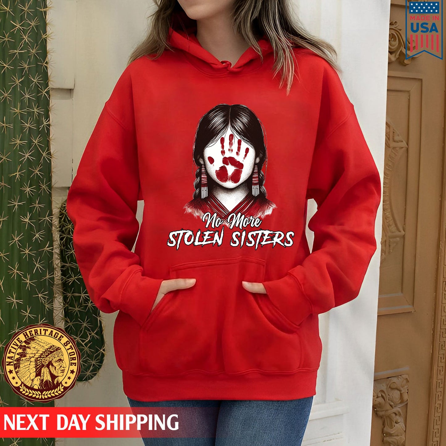 MMIW No More Stolen Sisters No Face Unisex T-Shirt/Hoodie/Sweatshirt